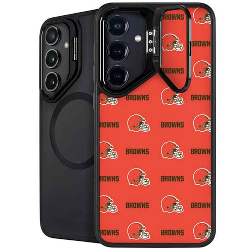 NFL Cleveland Browns Blitz Series Galaxy S25 Plus Kickstand Case
