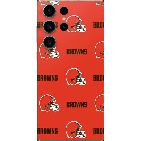 NFL Cleveland Browns Blitz Series Galaxy S24 Ultra Skin