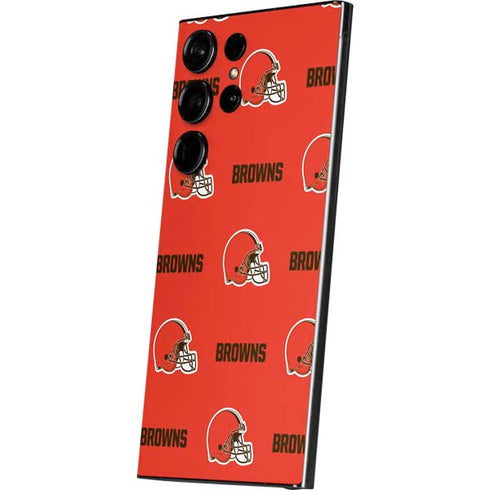 NFL Cleveland Browns Blitz Series Galaxy S25 Ultra Skin