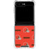 NFL Cleveland Browns Blitz Series Galaxy Z Flip6 Clear Case