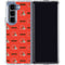 NFL Cleveland Browns Blitz Series Galaxy Z Fold5 5G Clear Case
