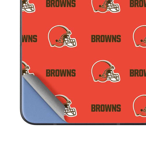 NFL Cleveland Browns Blitz Series Galaxy Z Fold5 5G Skin