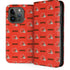 NFL Cleveland Browns Blitz Series iPhone 15 Pro Folio Case