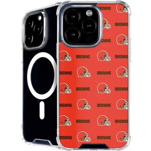 NFL Cleveland Browns Blitz Series iPhone 16 Pro Max MagSafe Case