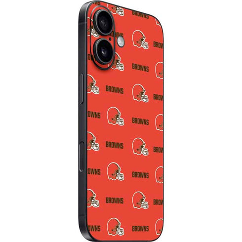 NFL Cleveland Browns Blitz Series iPhone 16 Skin