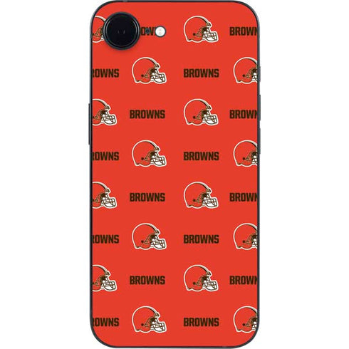 NFL Cleveland Browns Blitz Series iPhone 16e Skin