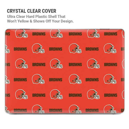 NFL Cleveland Browns Blitz Series MacBook Pro 14in (2021-24) Case plus Skin