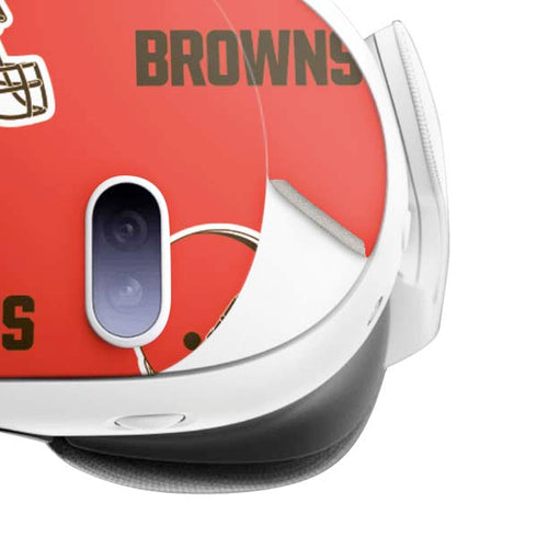 NFL Cleveland Browns Blitz Series Meta Quest 3 Skin