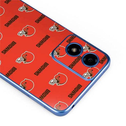 NFL Cleveland Browns Blitz Series Moto G Play 4G (2024) Skin