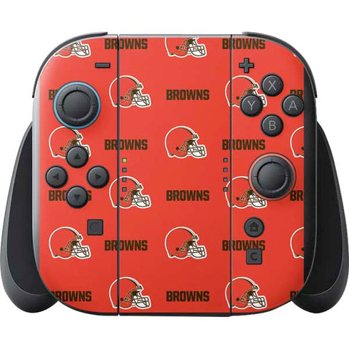 NFL Cleveland Browns Blitz Series Nintendo Switch 2 (2025) with Joy-Con Skin