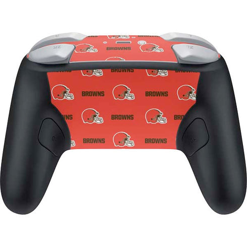 NFL Cleveland Browns Blitz Series Nintendo Switch 2 (2025) Pro Controller Skin
