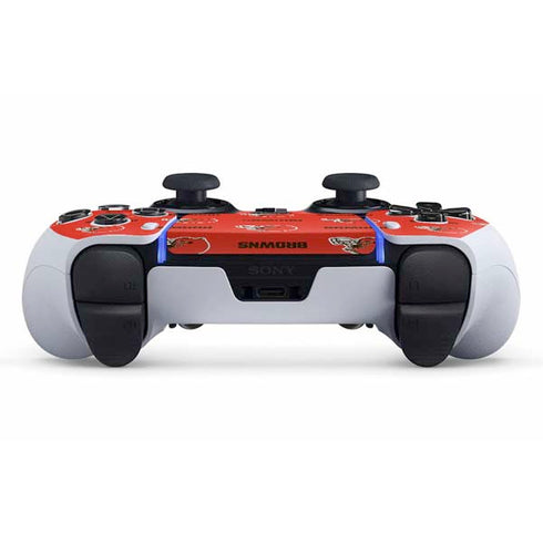 NFL Cleveland Browns Blitz Series PS5 DualSense Edge Pro Controller Skin