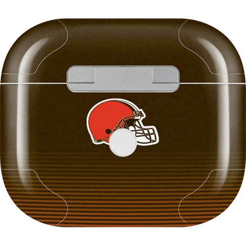 NFL Cleveland Browns Breakaway Apple AirPods (3rd Gen 2021) Skin