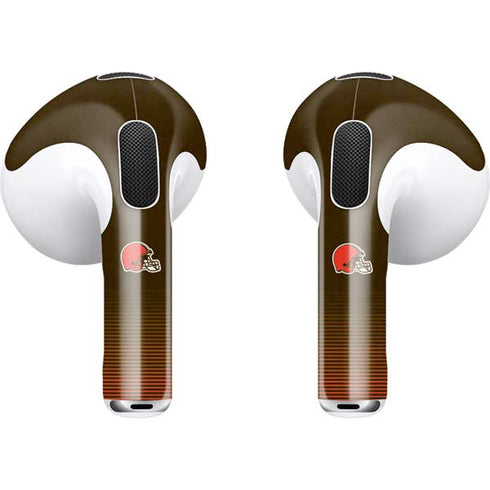 NFL Cleveland Browns Breakaway Apple AirPods (3rd Gen 2021) Skin