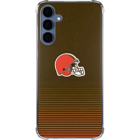 NFL Cleveland Browns Breakaway Galaxy A35 5G Clear Case