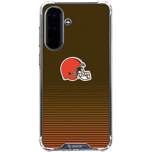 NFL Cleveland Browns Breakaway Galaxy A36 5G Clear Case