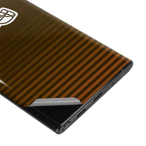 NFL Cleveland Browns Breakaway Galaxy Note 10 Plus Skin