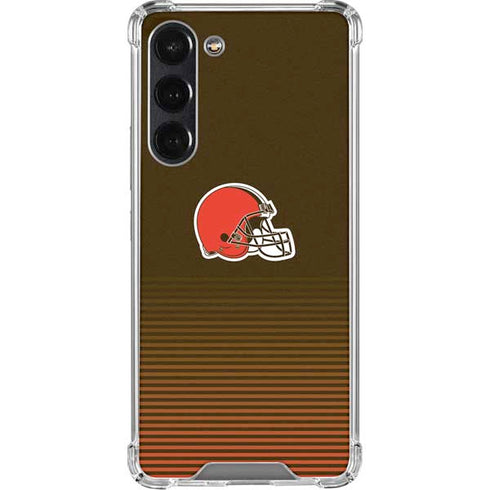 NFL Cleveland Browns Breakaway Galaxy S24 FE Clear Case