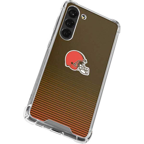 NFL Cleveland Browns Breakaway Galaxy S24 FE Clear Case