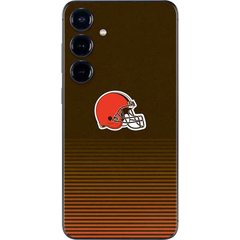 NFL Cleveland Browns Breakaway Galaxy S25 Plus Skin