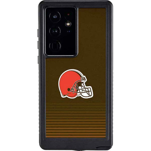 NFL Cleveland Browns Breakaway Galaxy S24 Ultra Waterproof Case