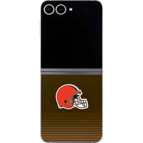 NFL Cleveland Browns Breakaway Galaxy Z Flip6 Skin
