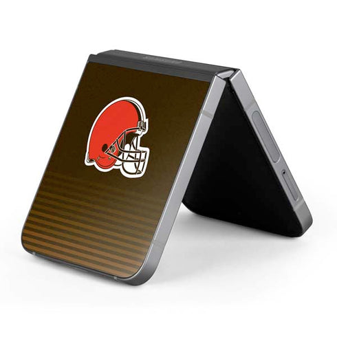 NFL Cleveland Browns Breakaway Galaxy Z Flip6 Skin