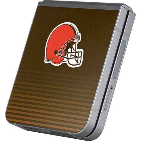 NFL Cleveland Browns Breakaway Galaxy Z Flip6 Skin