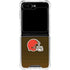 NFL Cleveland Browns Breakaway Galaxy Z Flip6 Clear Case