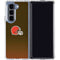 NFL Cleveland Browns Breakaway Galaxy Z Fold5 5G Clear Case