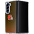 NFL Cleveland Browns Breakaway Galaxy Z Fold5 5G Clear Case