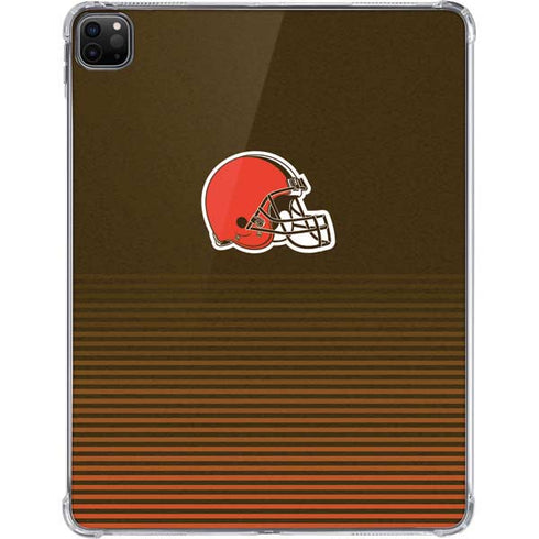NFL Cleveland Browns Breakaway iPad Pro 11in (2024) Clear Case