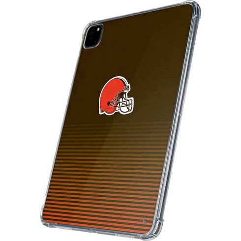 NFL Cleveland Browns Breakaway iPad Pro 11in (2024) Clear Case