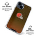 NFL Cleveland Browns Breakaway iPhone 15 Clear Case