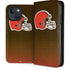 NFL Cleveland Browns Breakaway iPhone 15 Plus Folio Case