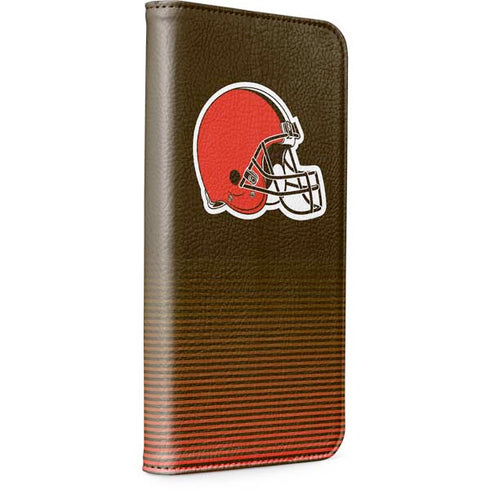 NFL Cleveland Browns Breakaway iPhone 15 Pro Folio Case