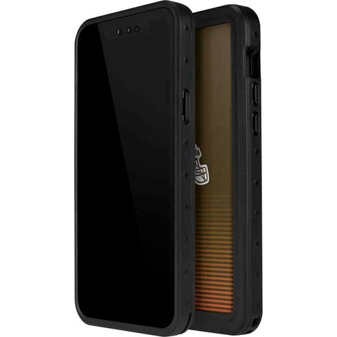 NFL Cleveland Browns Breakaway iPhone 15 Pro Waterproof Case