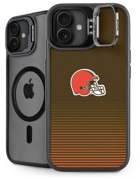 NFL Cleveland Browns Breakaway iPhone 16 Kickstand Case