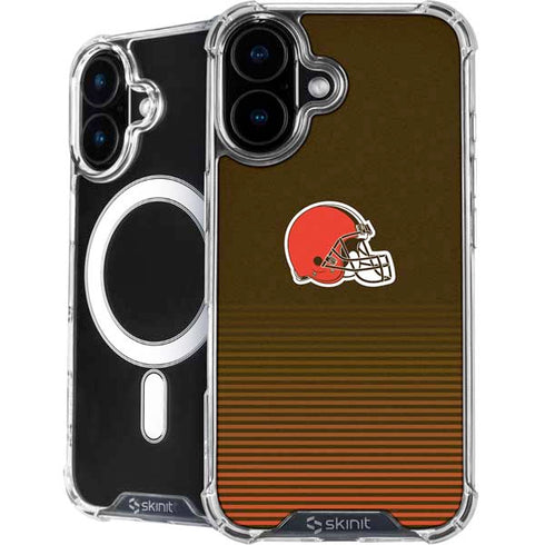 NFL Cleveland Browns Breakaway iPhone 16 MagSafe Case