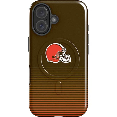 NFL Cleveland Browns Breakaway iPhone 16 Plus Magsafe Impact Case