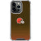 NFL Cleveland Browns Breakaway iPhone 16 Pro Clear Case