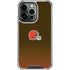 NFL Cleveland Browns Breakaway iPhone 16 Pro Clear Case