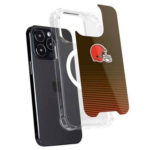NFL Cleveland Browns Breakaway iPhone 16 Pro MagSafe Case