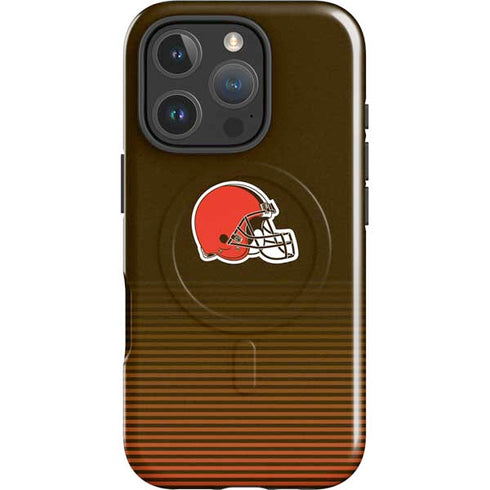 NFL Cleveland Browns Breakaway iPhone 16 Pro Magsafe Impact Case