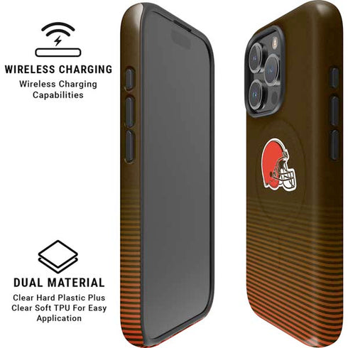 NFL Cleveland Browns Breakaway iPhone 16 Pro Max Magsafe Impact Case