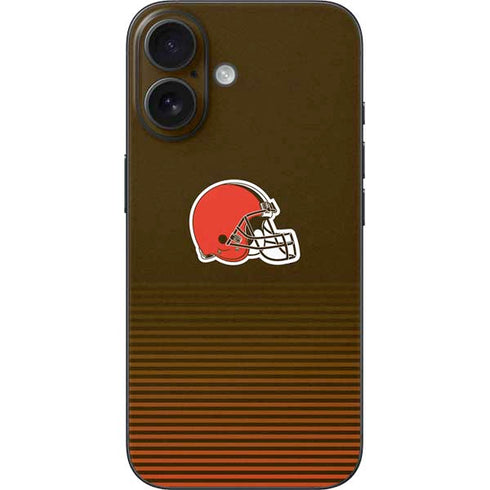 NFL Cleveland Browns Breakaway iPhone 16 Skin