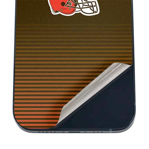 NFL Cleveland Browns Breakaway iPhone 16 Skin