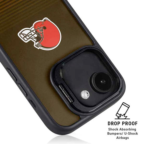 NFL Cleveland Browns Breakaway iPhone 16e Kickstand Case