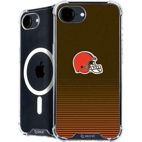 NFL Cleveland Browns Breakaway iPhone 16e MagSafe Case
