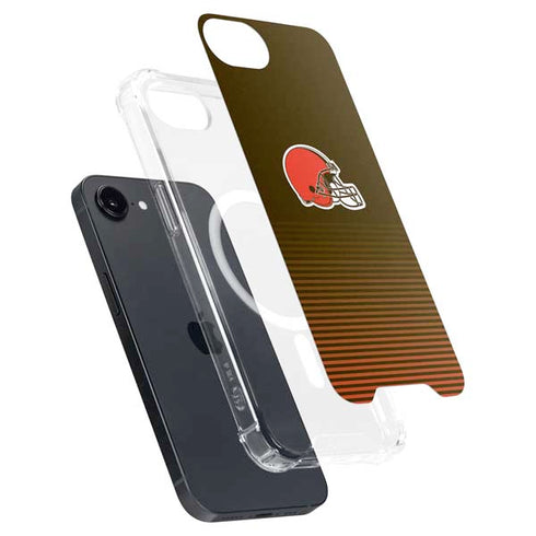 NFL Cleveland Browns Breakaway iPhone 16e MagSafe Case